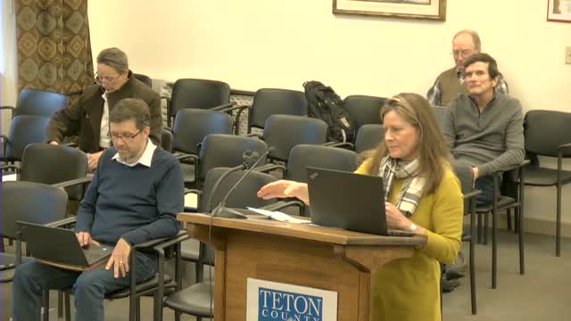 Teton County planners outline multi-year changes to natural-resources overlay, subdivision fire standards and water-quality rules