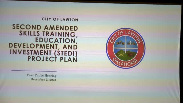 Lawton leaders unveil major plan to boost industrial development and create quality jobs
