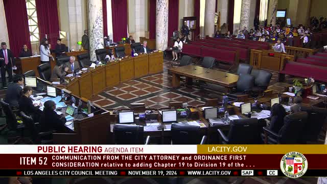 LA residents urge city council to adopt sanctuary ordinance amid immigration policy concerns