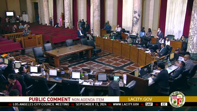 Public comment erupts over Mario Lopez star amid homelessness crisis at LA City Council meeting