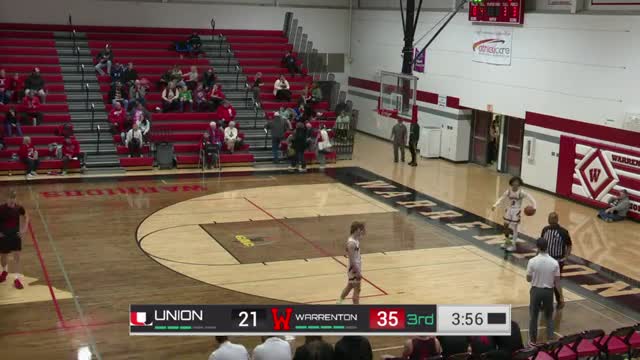 Warriors dominate Union Wildcats 104 to 31 in decisive basketball victory
