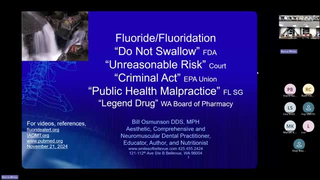 Water fluoridation advocate shifts stance after 25 years of promotion