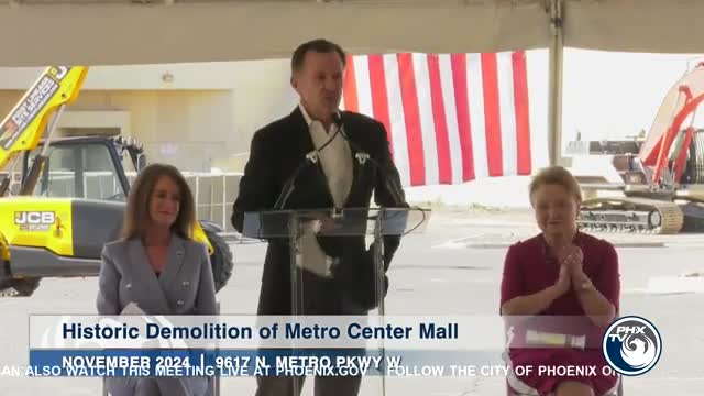 Phoenix leaders unveil ambitious redevelopment plans for historic Metro Center site