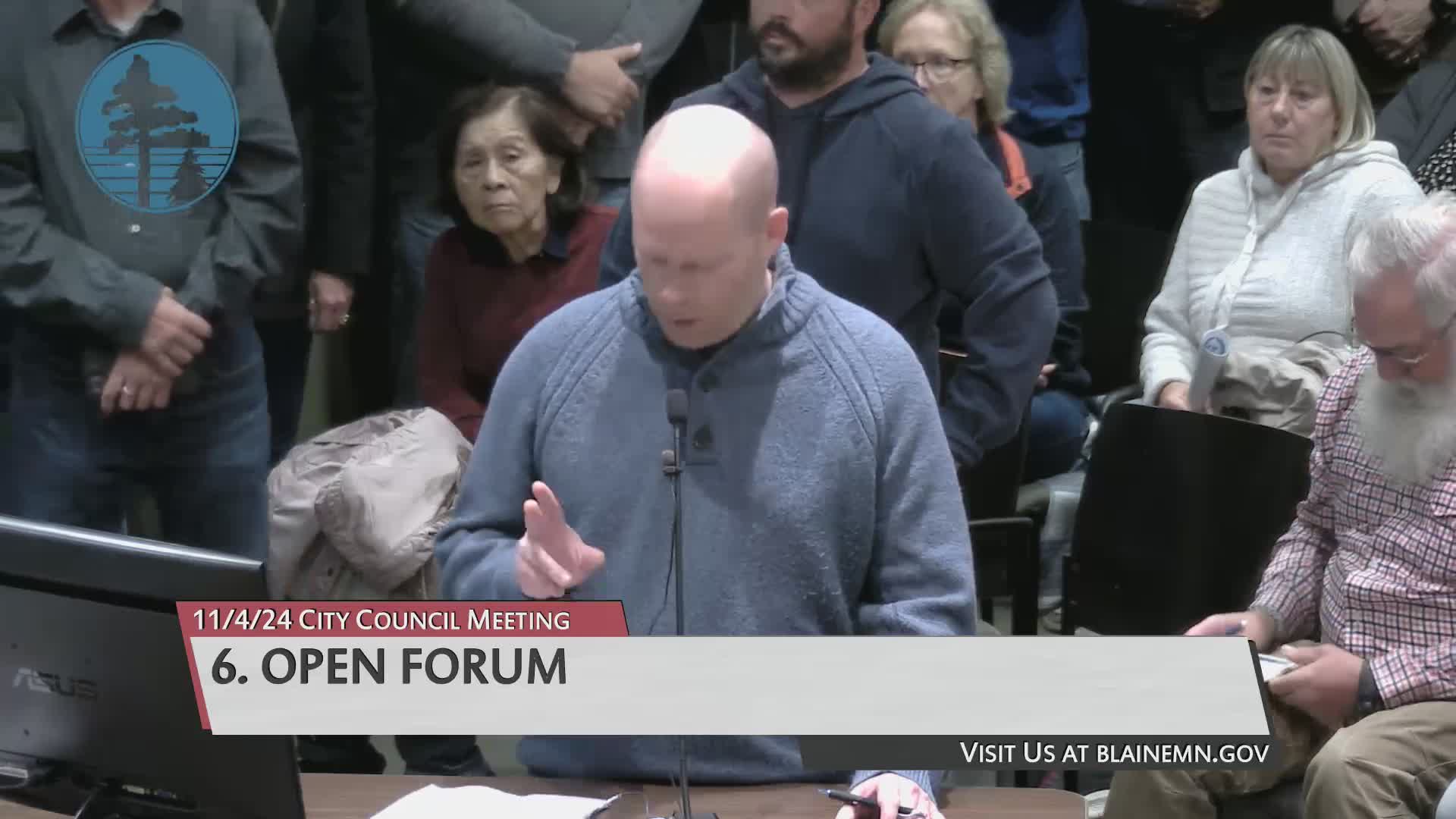 Blaine residents oppose high-density rezoning amid concerns over rapid development and community impact