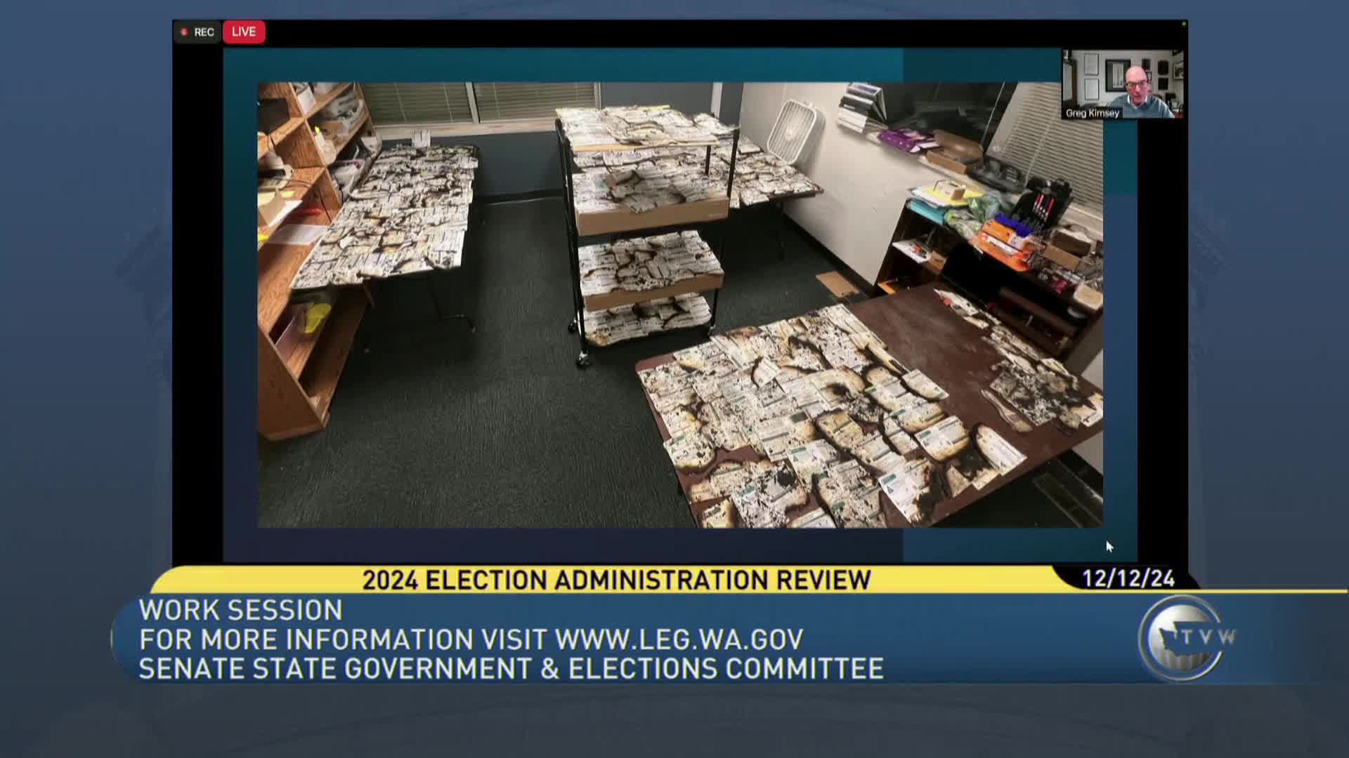 Clark County officials call for enhanced security after ballot drop box vandalism