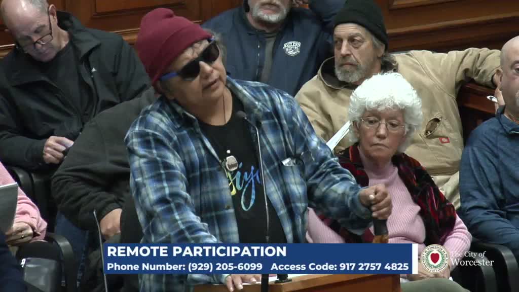 Worcester residents demand action on homelessness and city manager's $300K salary during emotional council meeting