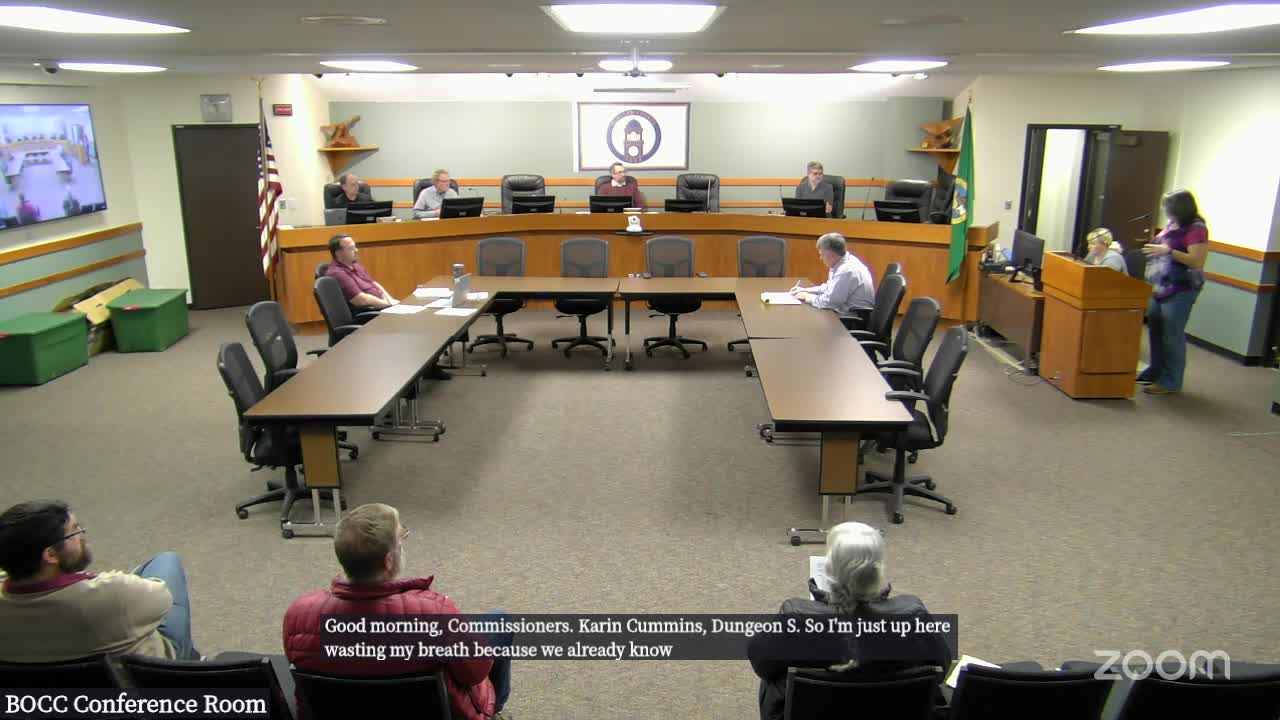 Public outcry erupts over Sequim County fee hikes amid affordable housing crisis