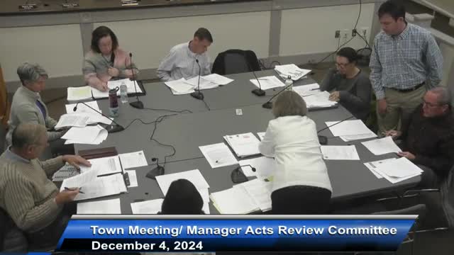 Select Board debates recall provisions for elected officials amid concerns over past misconduct