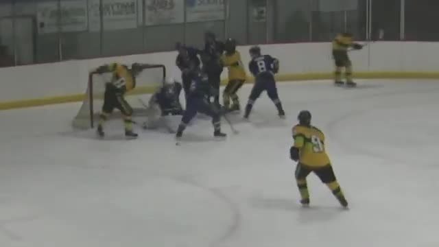 Rapids dominate Colonels with 11 to 2 victory in high-scoring hockey showdown