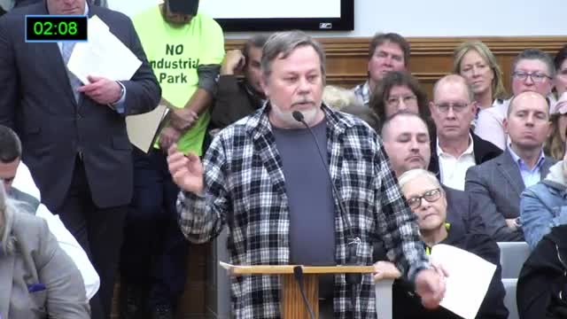 Tucker's Crossroads residents rally against Hillwood's proposed industrial park development