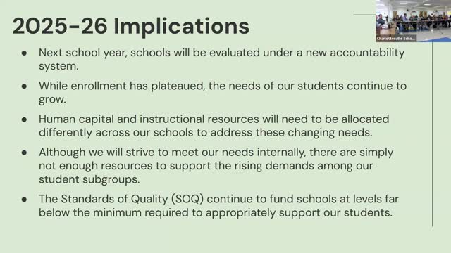 School Division Faces Challenges as New Accreditation System Threatens Elementary School Ratings