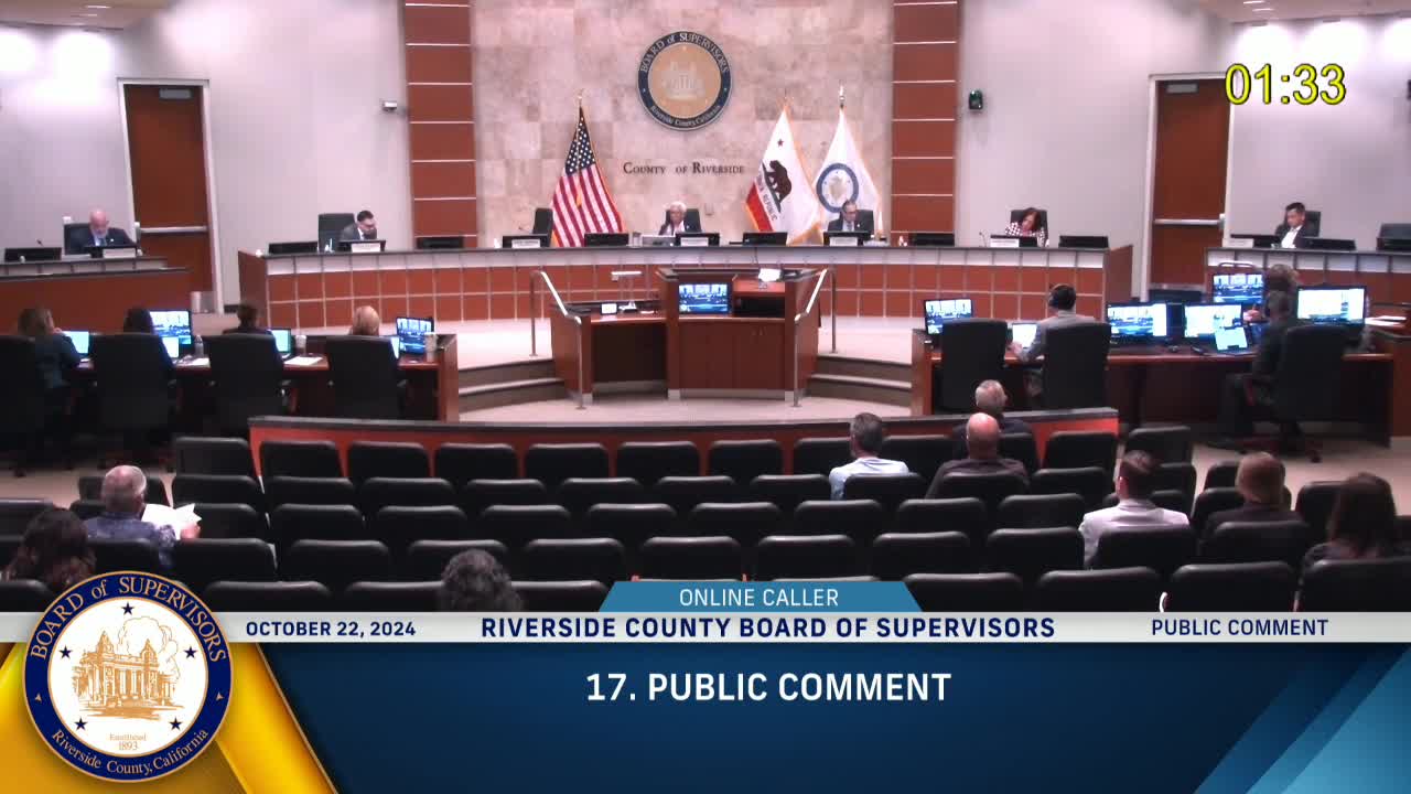 Riverside County residents demand accountability from Sheriff Bianco amid rising jail deaths and scandals