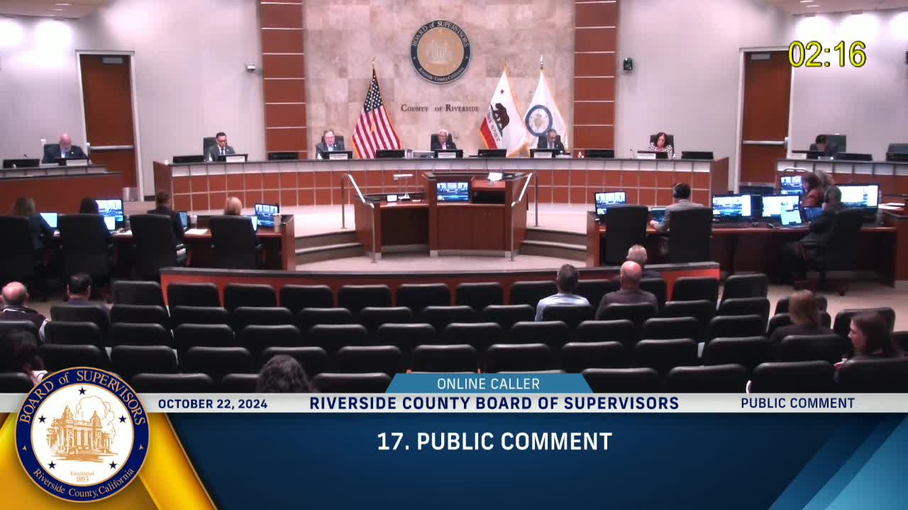 Community leaders decry environmental racism and inadequate infrastructure in Mead Valley warehousing debate