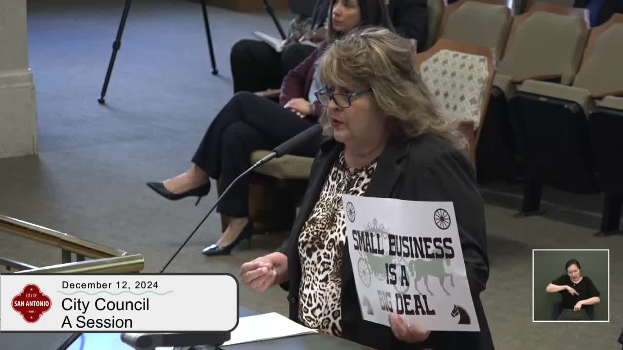 San Antonio carriage drivers plead with city council to save their jobs and horses