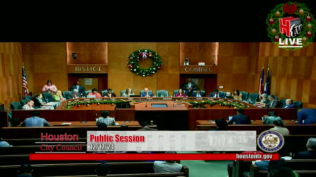 Rabbi Goldstein inspires Houston City Council with message of light and community service