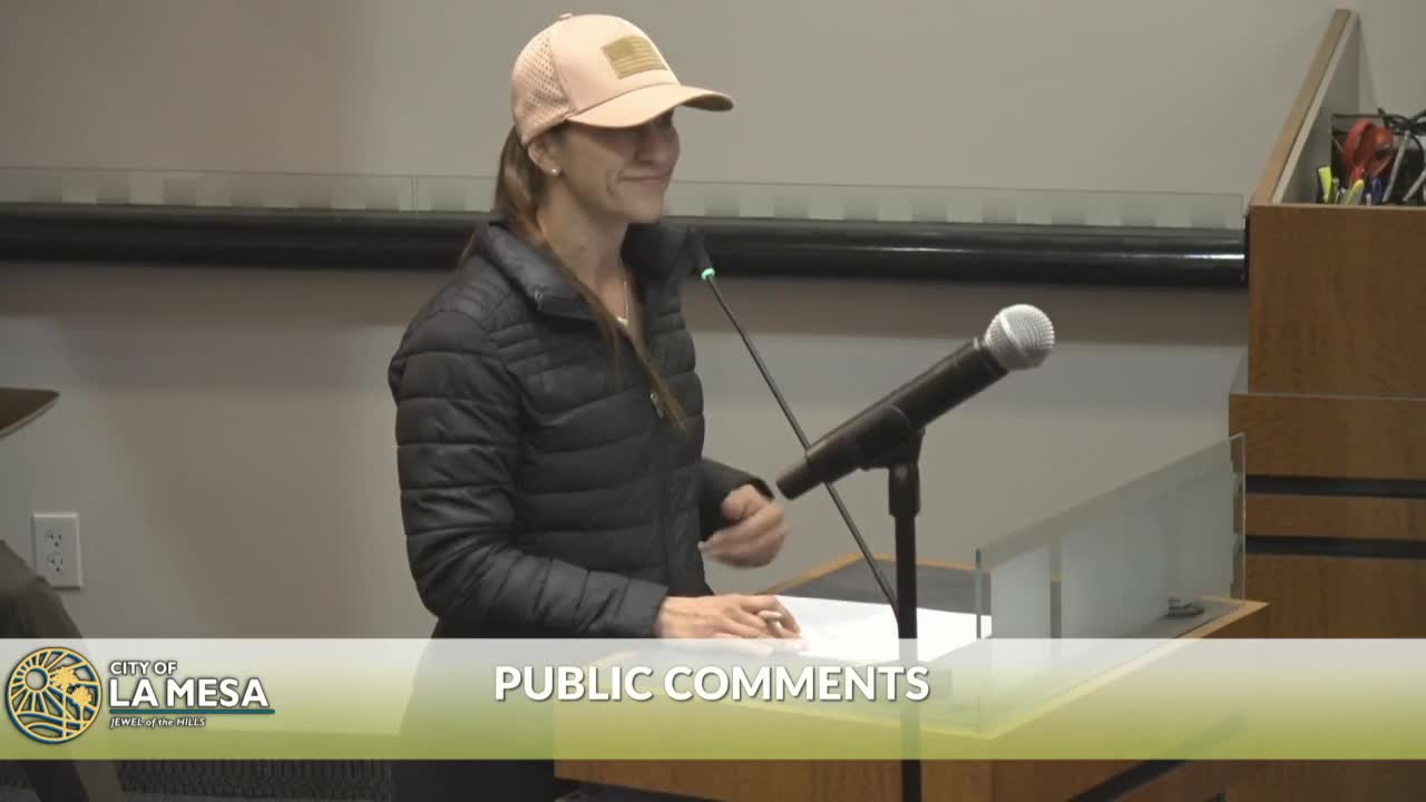 La Mesa residents demand action against drug house on Bellflower Drive during city council meeting
