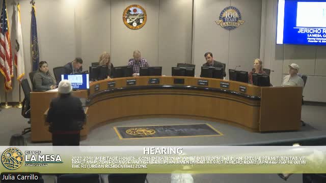 La Mesa residents voice concerns over proposed 73 townhomes amid flooding and burial ground issues