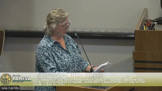 La Mesa residents oppose 73 townhouse development citing traffic and environmental concerns