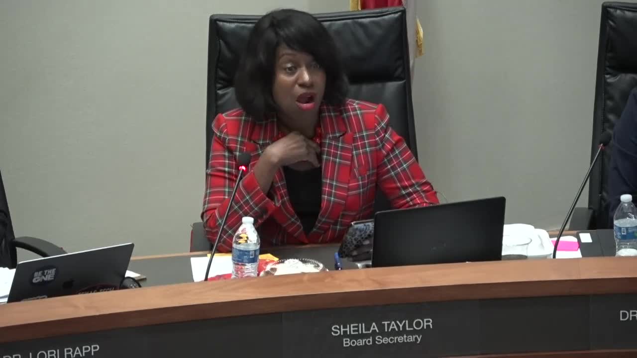 School board member warns of impending bankruptcy and advocates for teacher raises