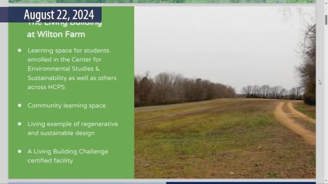 Henrico County unveils plans for world's first public K-12 living building at Wilton Farm