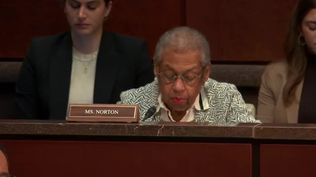 Congresswoman Norton presses Postmaster DeJoy on rising mail theft and safety concerns