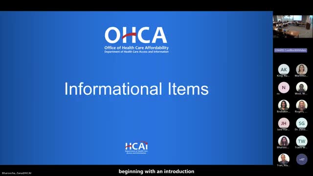 OCA outlines approach to measure behavioral health spending and proposes phased benchmark