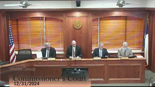 Wichita County commissioners approve routine payments, authorize takings assessment for subdivision rules and sign off on IT and election system contracts