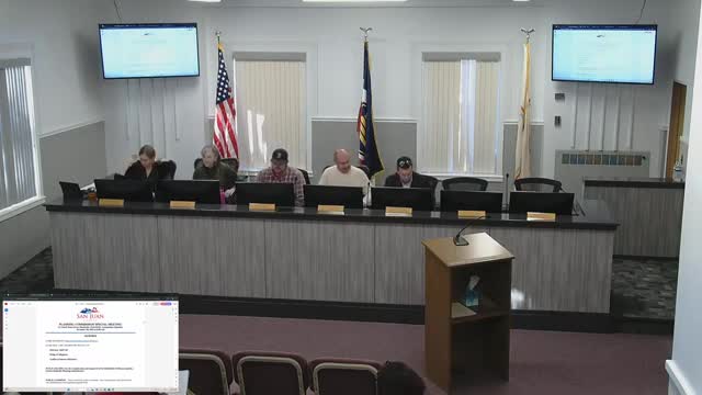 Planning commission approves Chapter 6 subdivision ordinance updates after public hearing