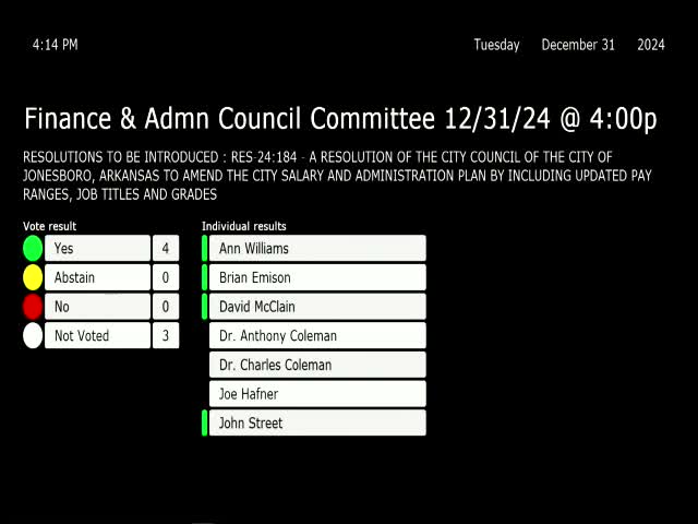 Committee forwards jail-fee interlocal with Craighead County after questions about proportionality