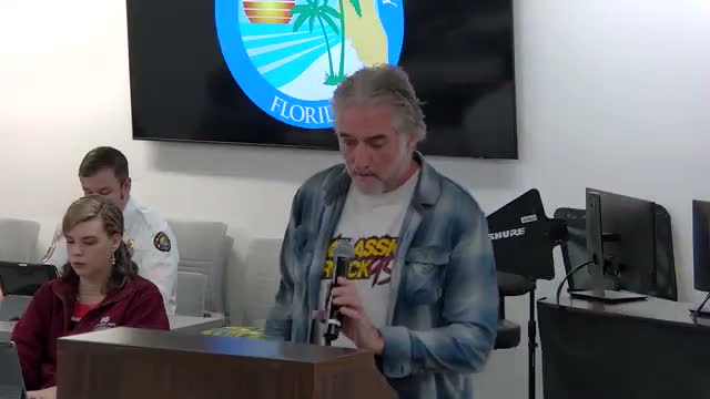 Residents press Panama City commissioners on West Beach Drive path, pump procurement, public-records costs and city loan