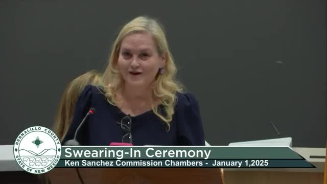 Bernalillo County officials, judges sworn in at county ceremony