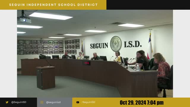 Seguin ISD highlights Irma Lewis Outdoor Learning Center and honors teacher Stephanie DuBose