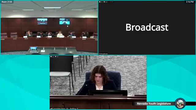 Nevada youth legislators propose new policy to combat rising drug use among students