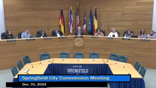 Springfield City Commission approves series of contracts, grants, appointments and budget moves