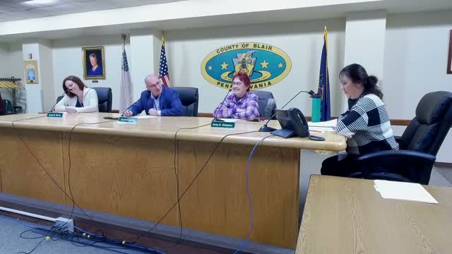 Blair County commissioners approve 2025 budget, benefits changes and routine contracts