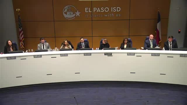 Students rally against EPISD plan to close eight elementary schools