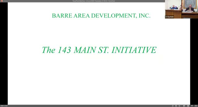 Barre City Council ratifies $400,000 pledge to support acquisition of vacant 143 North Main St.