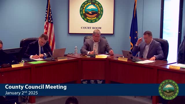 Delaware County Council approves series of appropriations, withdraws one item for later review