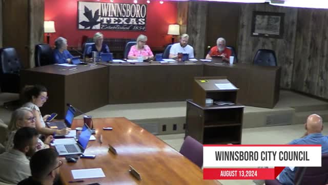Winnsboro council approves waterline contract, code update, budget draft and other measures