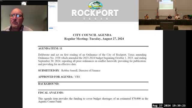 Votes at a glance: Rockport council approves fee changes, zoning, boards, budget adjustments and insurance ratifications