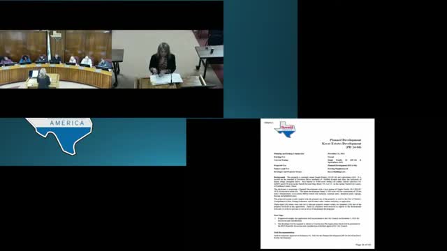 Terrell planning commissioners approve Corrado Estates rezoning, set to proceed to city council