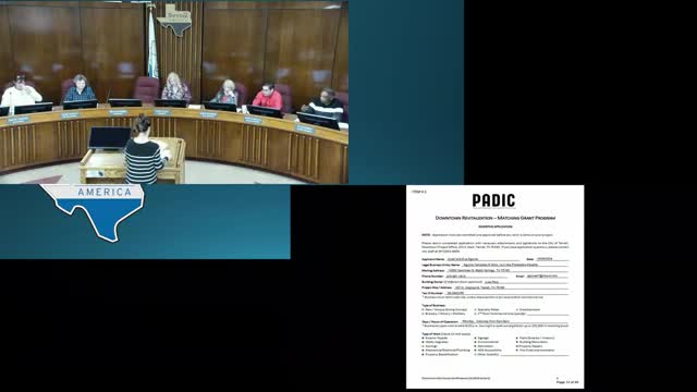 Terrell board approves 20% lease reimbursement for new bakery at 107 N. Virginia