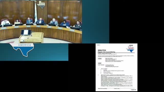 Terrell council approves consent agenda and adjourns into executive session