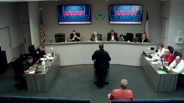 Hollywood Park fire chief reports three outside structure fires, new training and small grants