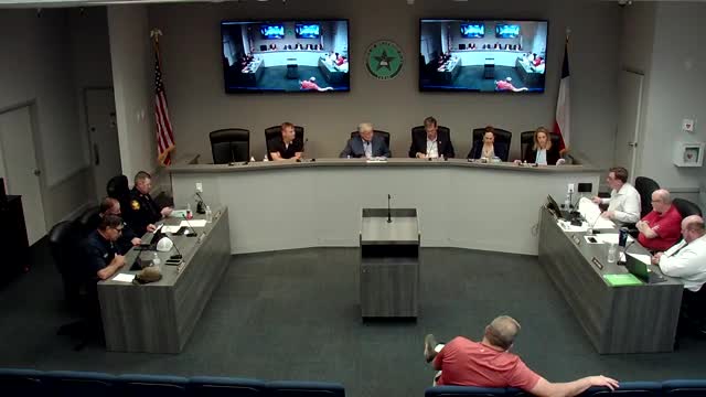 Council appoints Christopher Bain to EDC and vacates a plat at 123 Canyon Oaks Drive