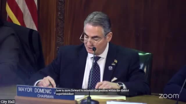 Committee discusses reinstating assistant superintendent post; superintendent’s recommendation required