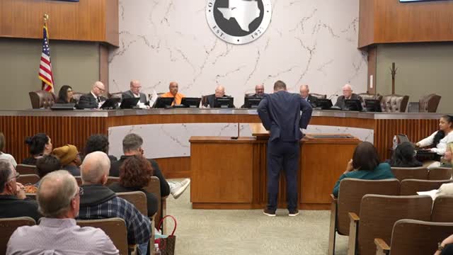 Council tables Texas Water Development Fund application for new water tower pending audits