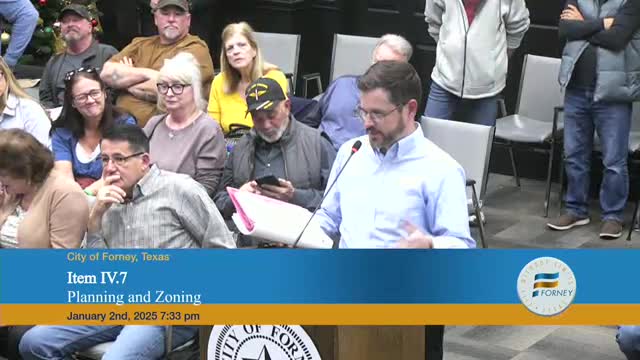 Forney commission recommends final plat for Costco site; residents warn of traffic, flooding and emergency-response impacts