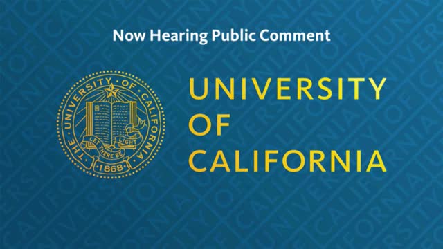 UC Regents face student protests over budget cuts and support for marginalized communities