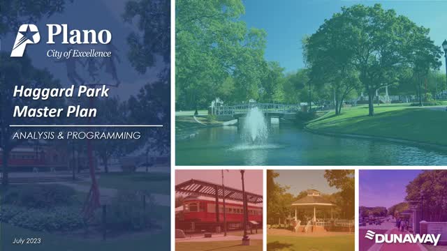 Design team outlines concept elements, historic preservation priorities for Haggard Park in Plano